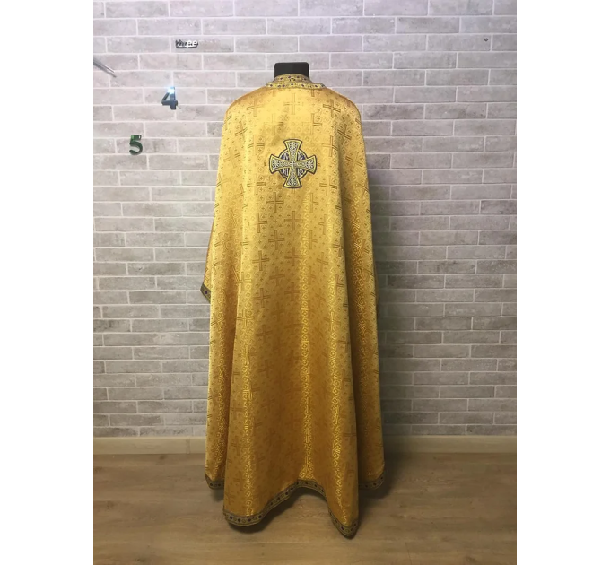 Priest vestment set in brocade - Greek-style vestment - Orthodox vestments