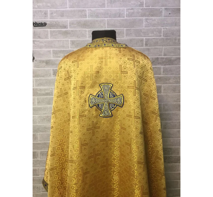 Priest vestment set in brocade - Greek-style vestment - Orthodox vestments