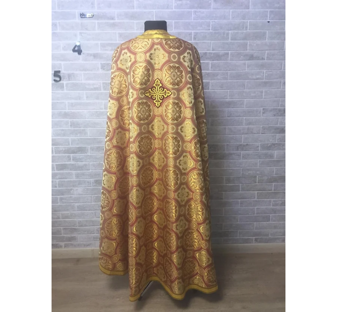 Priest vestment in church brocade - Liturgical clothes for orthodox priests