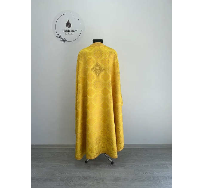 Priest vestment in church brocade - Liturgical clothes for orthodox priests