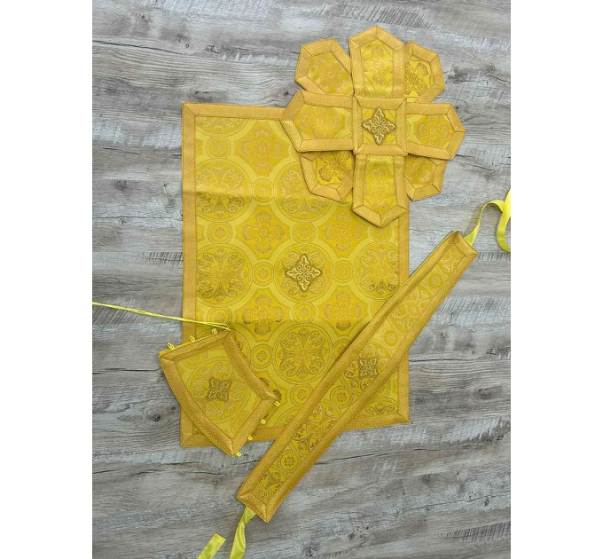 Priest vestment in church brocade - Liturgical clothes for orthodox priests