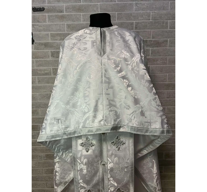Greek style vestment for priest ordination - Liturgical priest vestment brocade