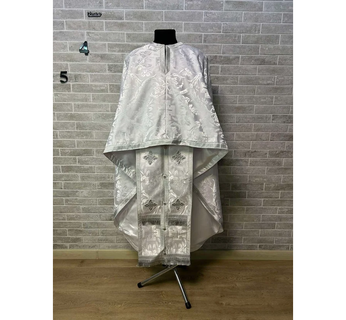 Greek style vestment for priest ordination - Liturgical priest vestment brocade