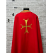 Minimal style embroidered vestment - Greek style vestment in gabardine