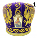 Violet mitra for orthodox bishop