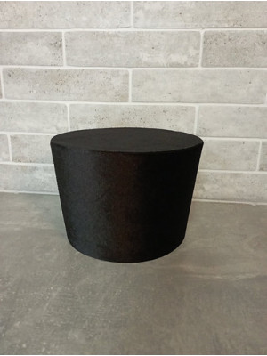 Black Slavic style kamilavka - Kamelaukion - biretta - cap - coif - biretta in velvet