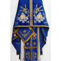Embroidered priest's vestment - Greek style Orthodox liturgical vestment set