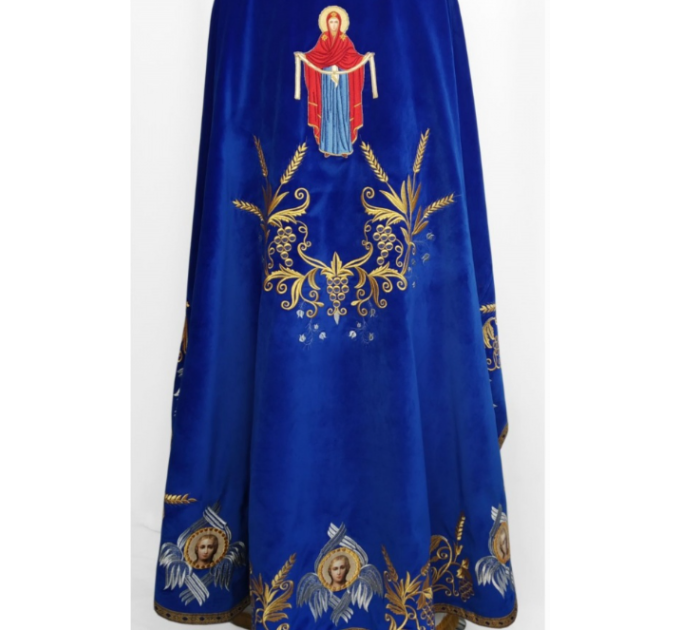 Embroidered priest's vestment - Greek style Orthodox liturgical vestment set