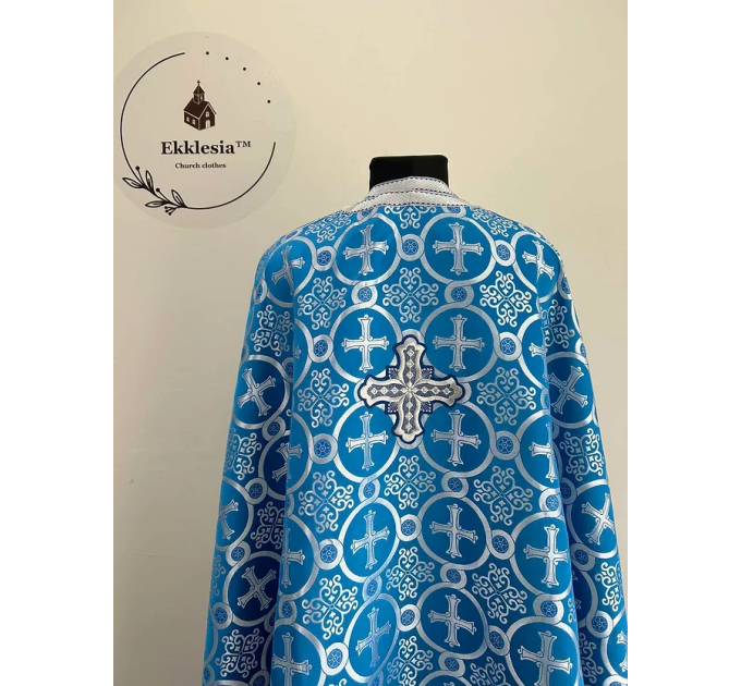 Brocade priest vestment set - Greek-style vestment - Orthodox vestments