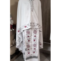 New Greek vestment with machine embroidery - Priest vestment - Cloth for priests