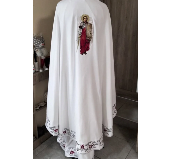 New Greek vestment with machine embroidery - Priest vestment - Cloth for priests