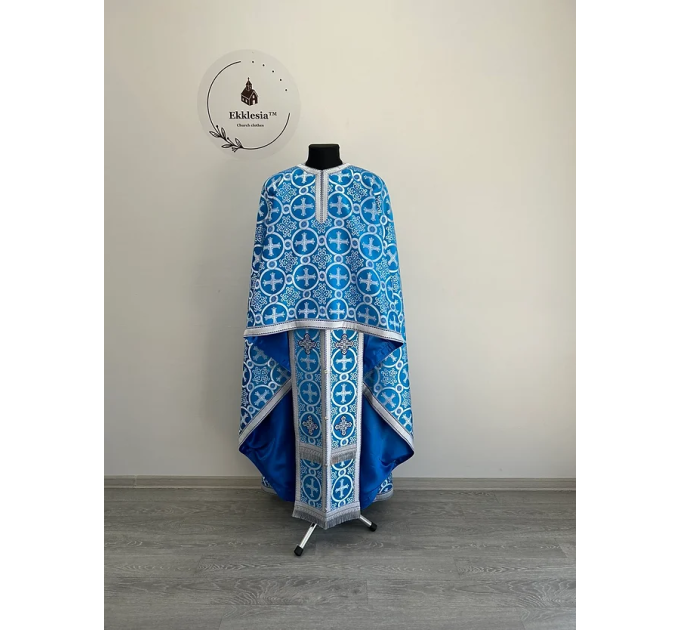 Brocade priest vestment set - Greek-style vestment - Orthodox vestments