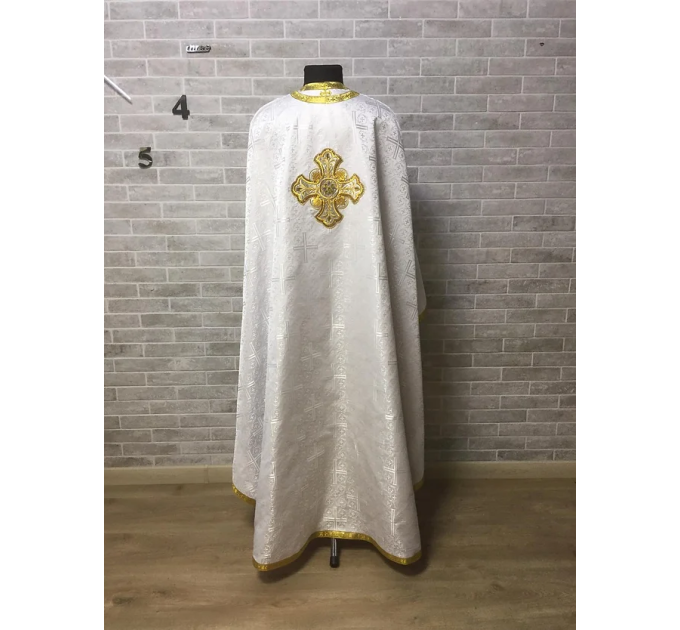 Greek vestment set with decorative stones - Priest robe - Orthodox vestments 