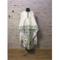 Green embroidery vestment - Priest vestment in greek style -Liturgical clothes