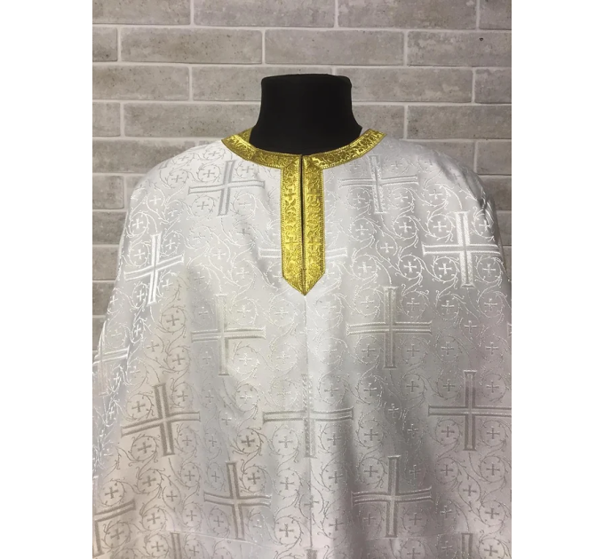 Greek vestment set with decorative stones - Priest robe - Orthodox vestments 