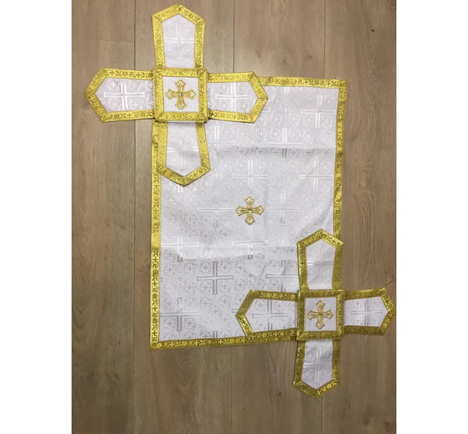 Greek vestment set with decorative stones - Priest robe - Orthodox vestments 