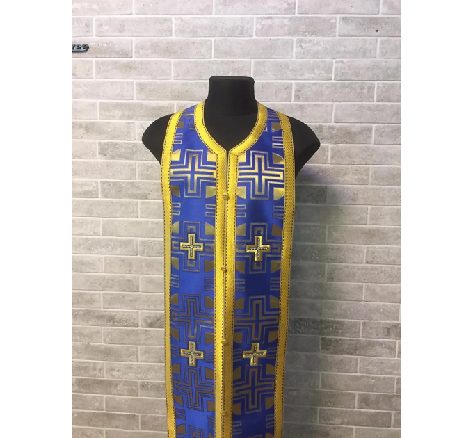 Priest vestments in Greek style - Orthodox church garment - Priests set of cloth