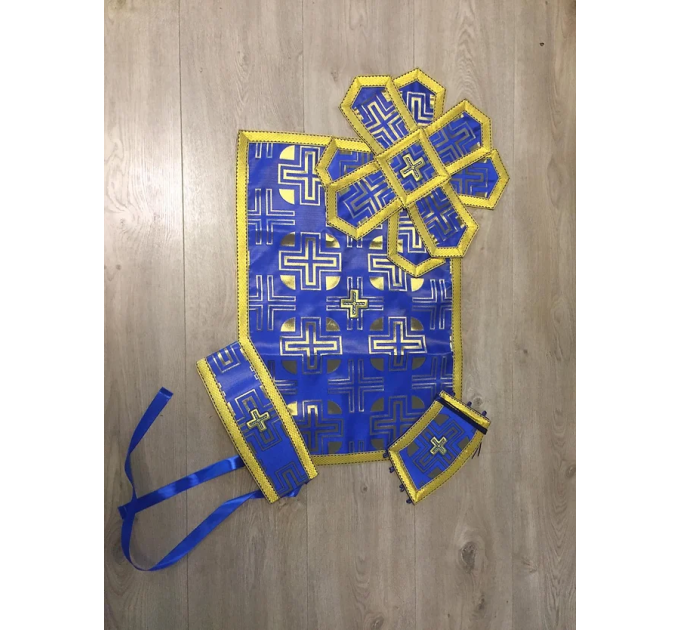 Priest vestments in Greek style - Orthodox church garment - Priests set of cloth