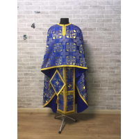 Priest vestments in Greek style - Orthodox church garment - Priests set of cloth