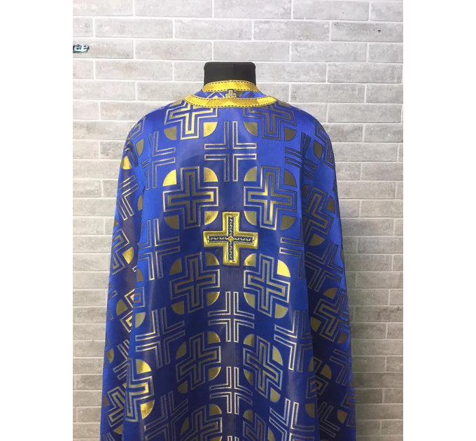 Priest vestments in Greek style - Orthodox church garment - Priests set of cloth