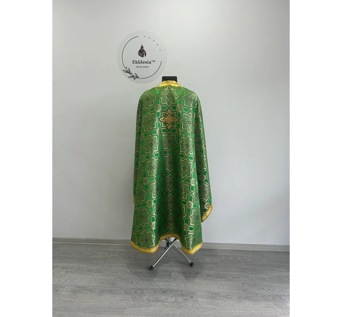 Vestment set in Greek style - Orthodox priest brocade liturgical clothes