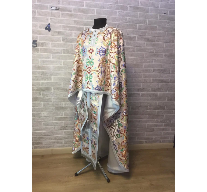 Vestment set in Greek style - Orthodox priest brocade liturgical clothes