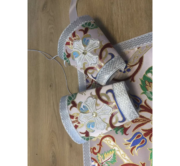 Vestment set in Greek style - Orthodox priest brocade liturgical clothes