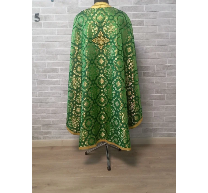 Greek vestment in brocade - Priest vestment - Clothes for priests - Liturgical