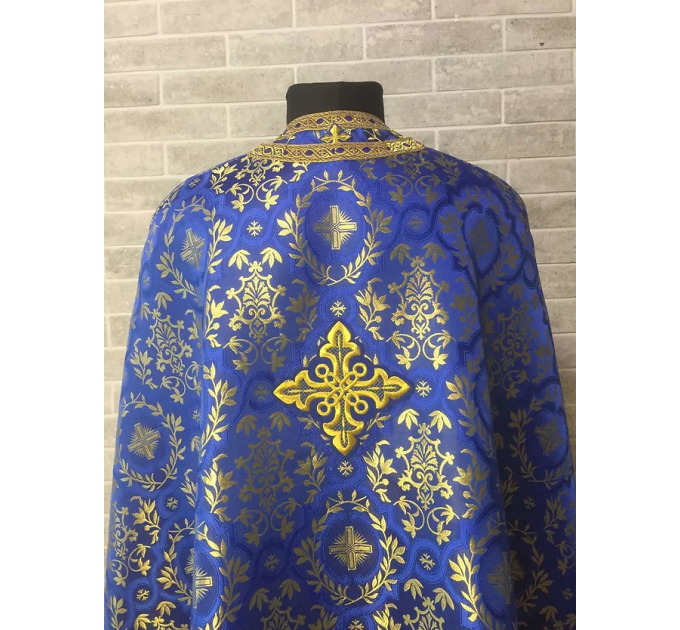 Greek vestment in brocade - Priest vestment - Clothes for priests - Liturgical
