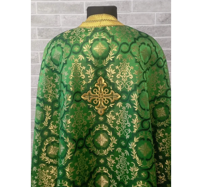 Greek vestment in brocade - Priest vestment - Clothes for priests - Liturgical