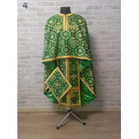 Greek vestment in brocade - Priest vestment - Clothes for priests - Liturgical cloth