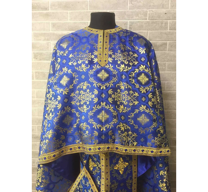 Greek vestment in brocade - Priest vestment - Clothes for priests - Liturgical