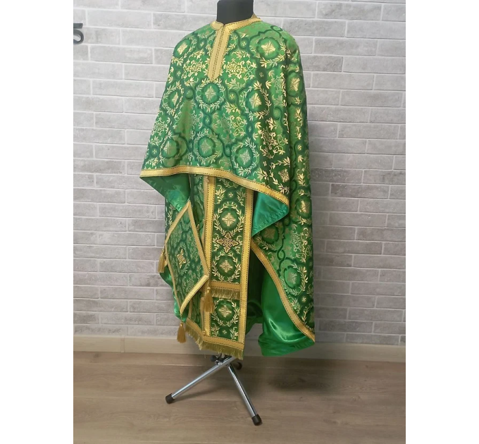 Greek vestment in brocade - Priest vestment - Clothes for priests - Liturgical