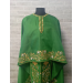 New green vestment with machine embroidery - Priest vestment clothes