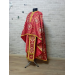 Red-gold vestment set in Greek style - Vestment in brocade - Priest clothes