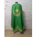 New green vestment with machine embroidery - Priest vestment clothes