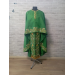 New green vestment with machine embroidery - Priest vestment clothes