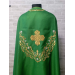 New green vestment with machine embroidery - Priest vestment clothes