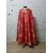 Red-gold vestment set in Greek style - Vestment in brocade - Priest clothes
