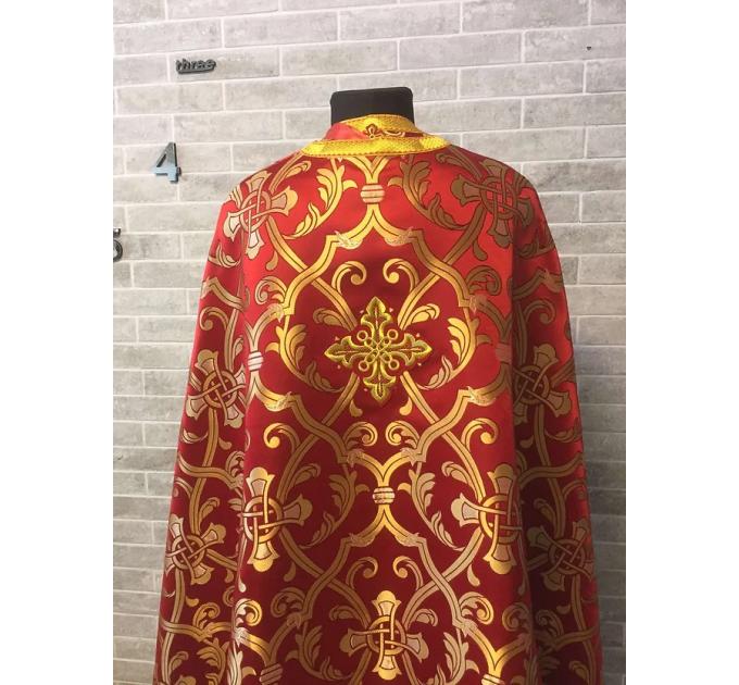 Priest vestments set in Greek style - Orthodox church garment - Priest phelon