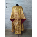 Greek vestment in greek brocade - Priest vestment - Liturgical costume