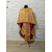 Priest vestment in Greek brocade - Liturgical orthodox costume - Phelon - Robe