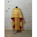 Greek light vestment in brocade - Priest liturgical vestment for orthodoxy