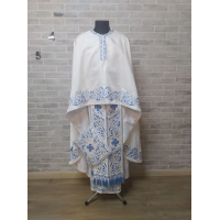 New Greek vestment with machine embroidery - Priest vestment -Clothes for priest