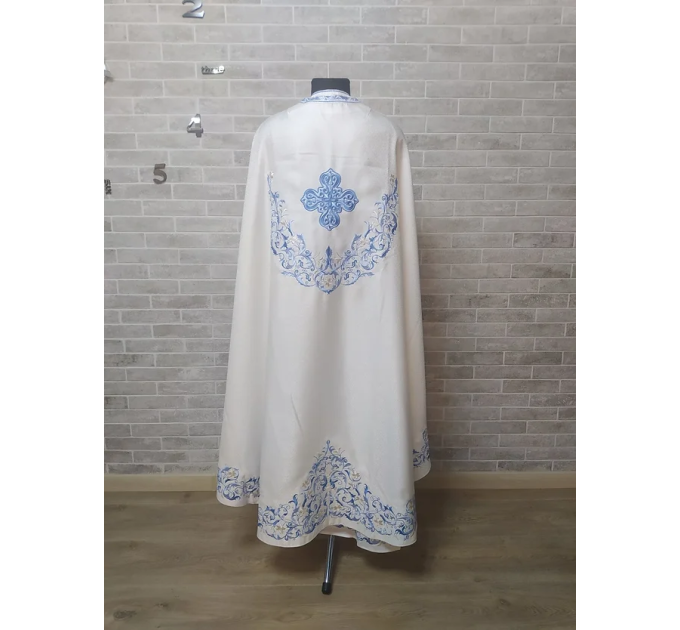 New Greek vestment with machine embroidery - Priest vestment -Clothes for priest