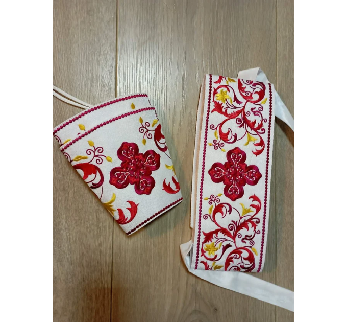 New Greek vestment with machine embroidery - Priest vestment -Clothes for priest