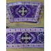 Violet Greek style vestment in brocade - Priest vestment - Liturgical clothes