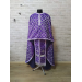 Violet Greek style vestment in brocade - Priest vestment - Liturgical clothes