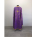 Violet Greek style vestment in brocade - Priest vestment - Liturgical clothes