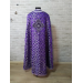 Violet Greek style vestment in brocade - Priest vestment - Liturgical clothes